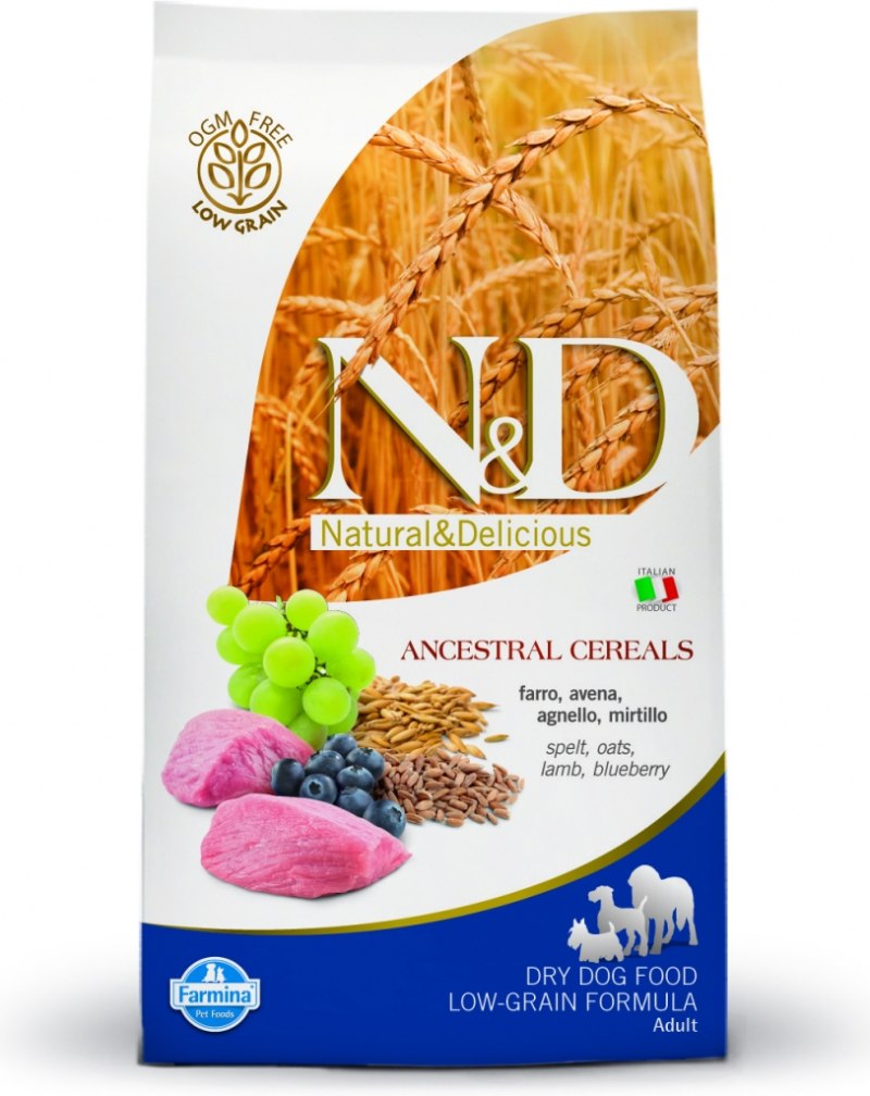 Корм для кошек Farmina n&d с ягненком и с черникой 1.5 кг