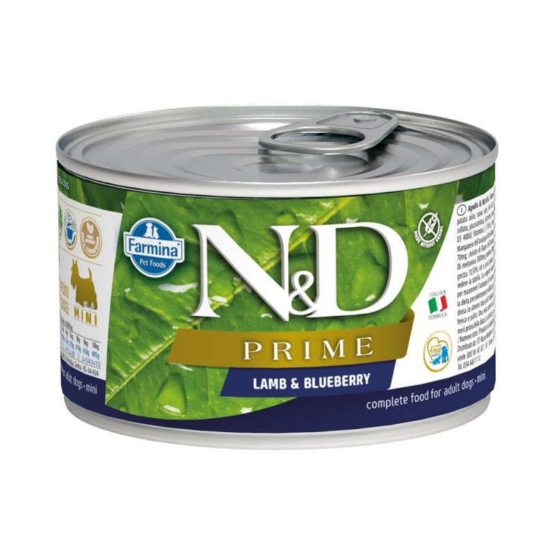 Farmina n&d Dog Prime консервы для щенков мини пород курица с гранатом 140 г
