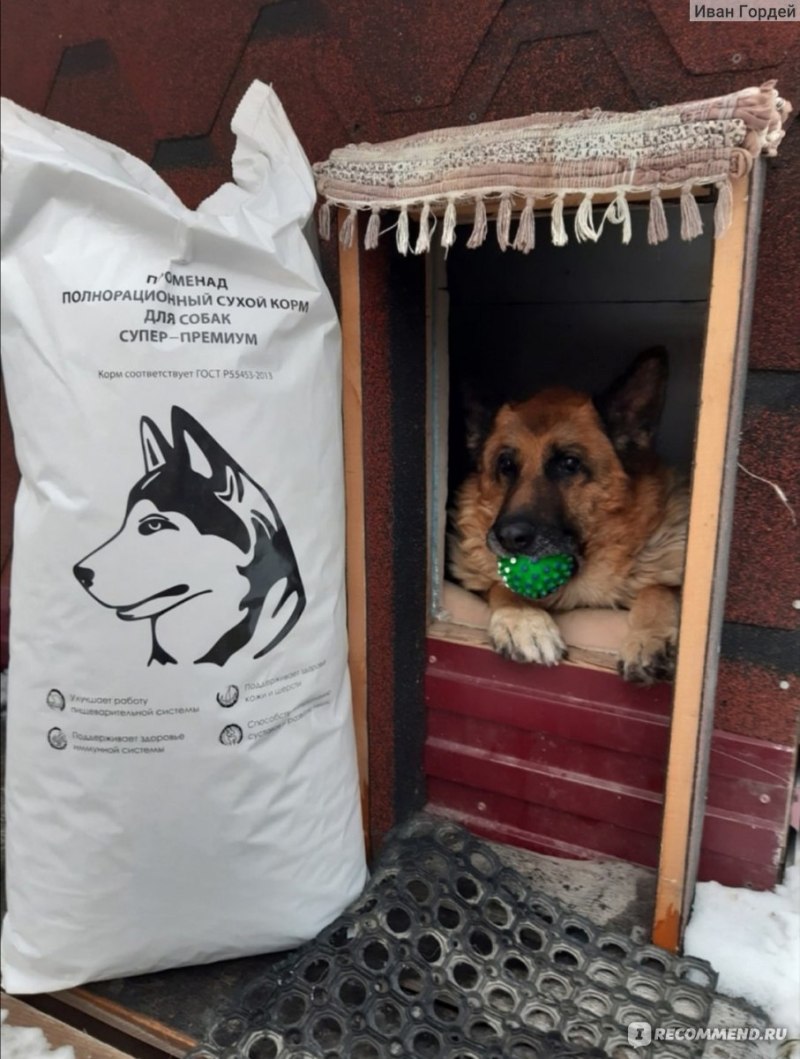 Променад сухой корм