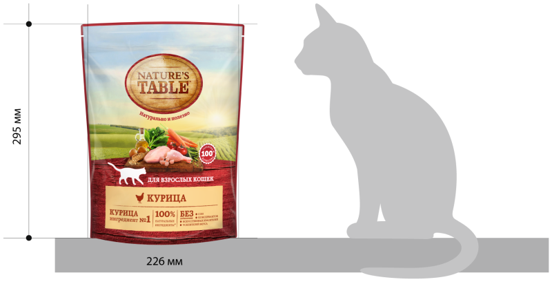 Сухой корм для кошек nature's Table