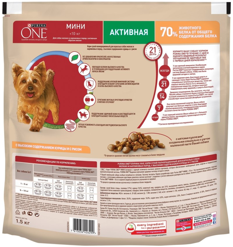 Purina PROPLAN для средних собак с ягнёнком