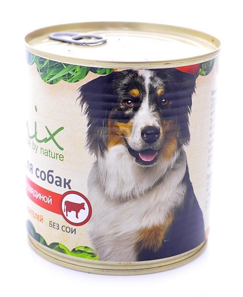 Organix влажный корм для собак