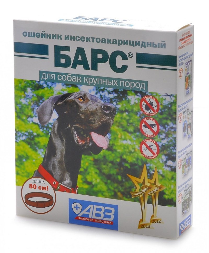 Инсектоакарицидный ошейник Барс