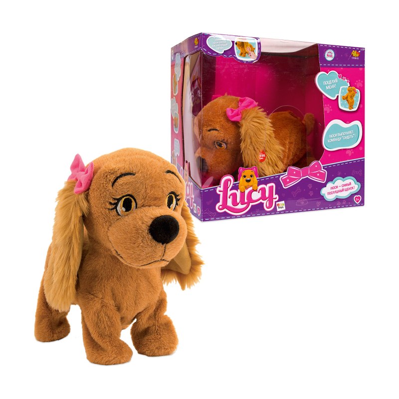Интерактивная мягкая игрушка IMC Toys собака Lucy