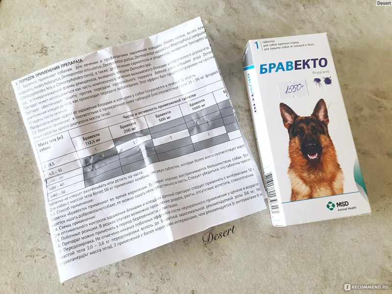 Препараты после укуса клеща для собак