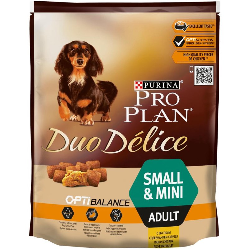 Корм для собак Purina Pro Plan Duo Delice говядина с рисом 700г