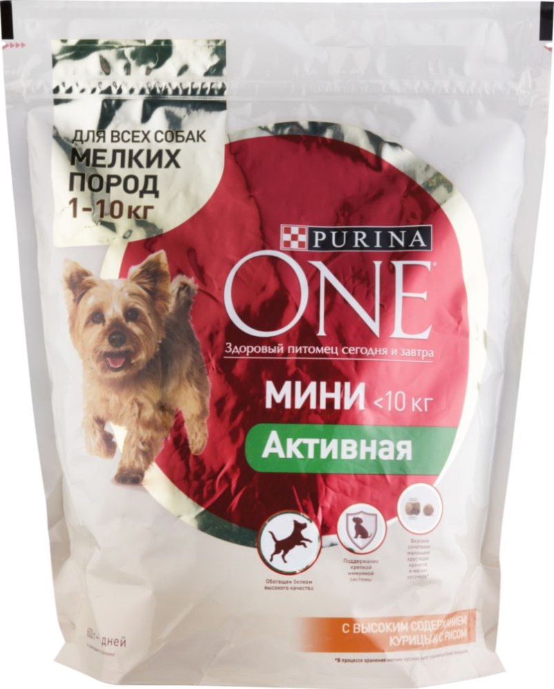 Корм для собак Purina one курица 600г