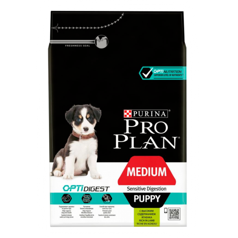 Purina Pro Plan для щенков средних пород