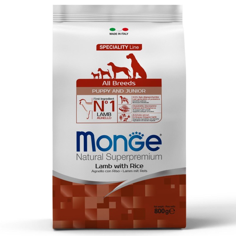 Monge Dog Mini корм для щенков мелких пород 800 г курица