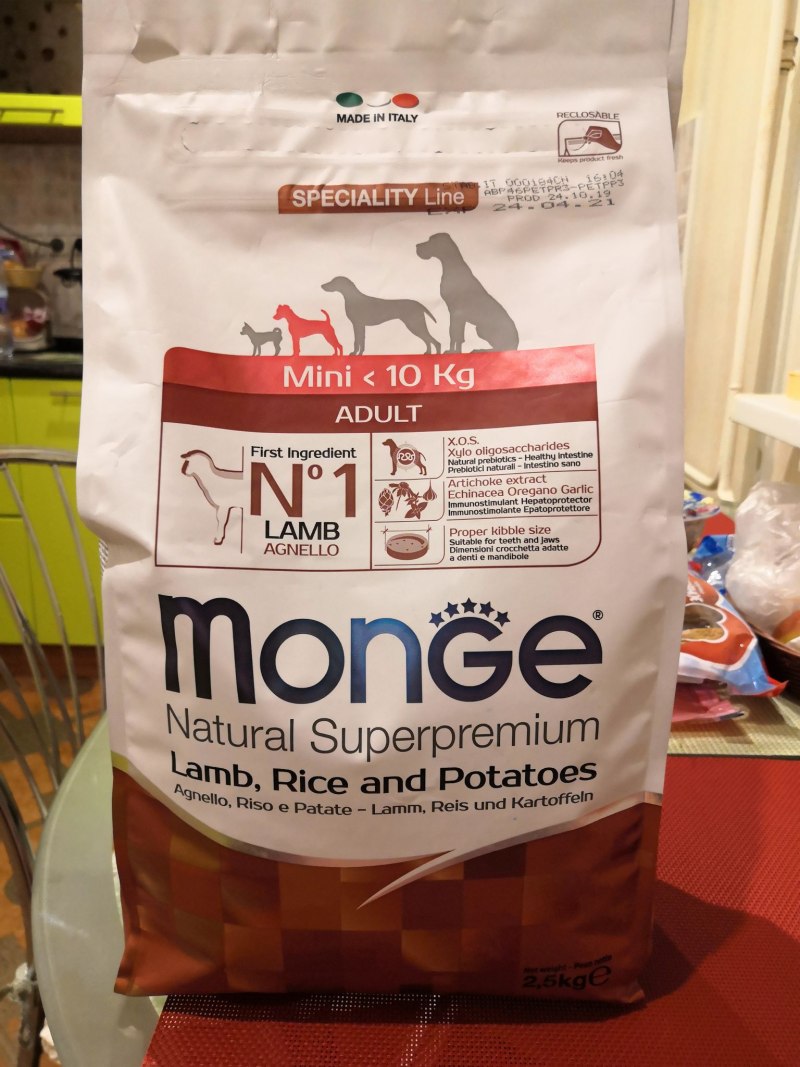 Корм Monge best for Breeders Speciality line