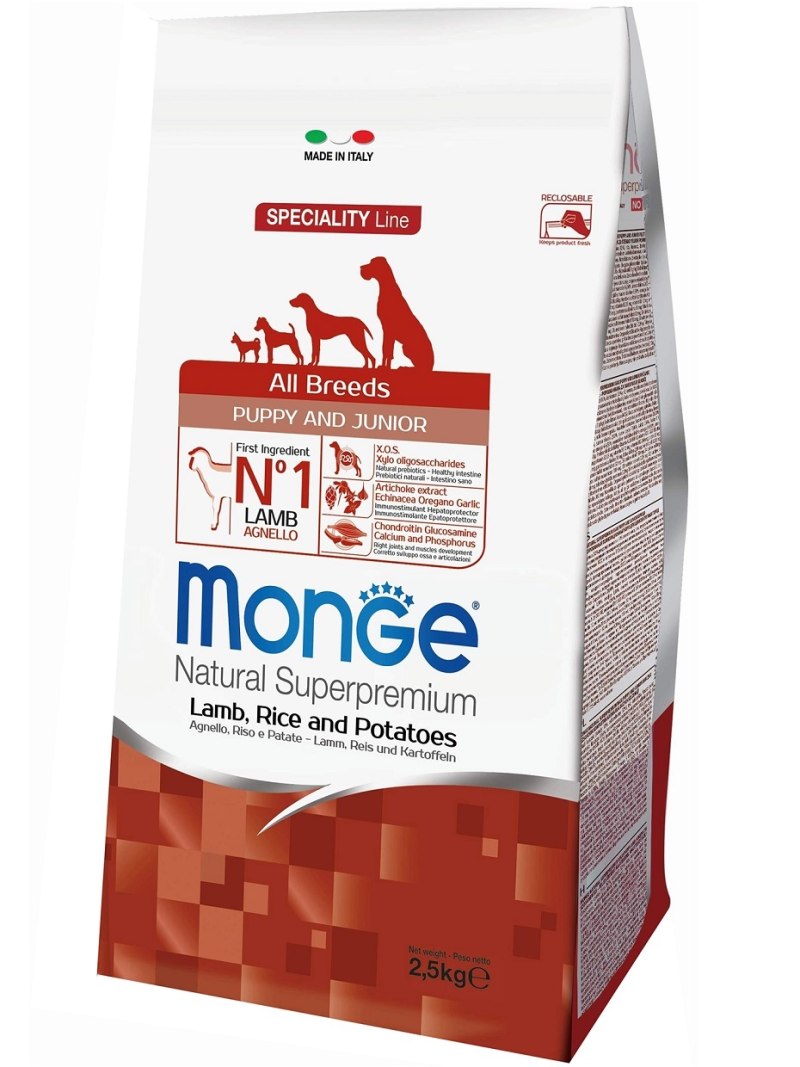 Monge Dog Extra small корм для щенков миниатюрных пород с курицей 800г