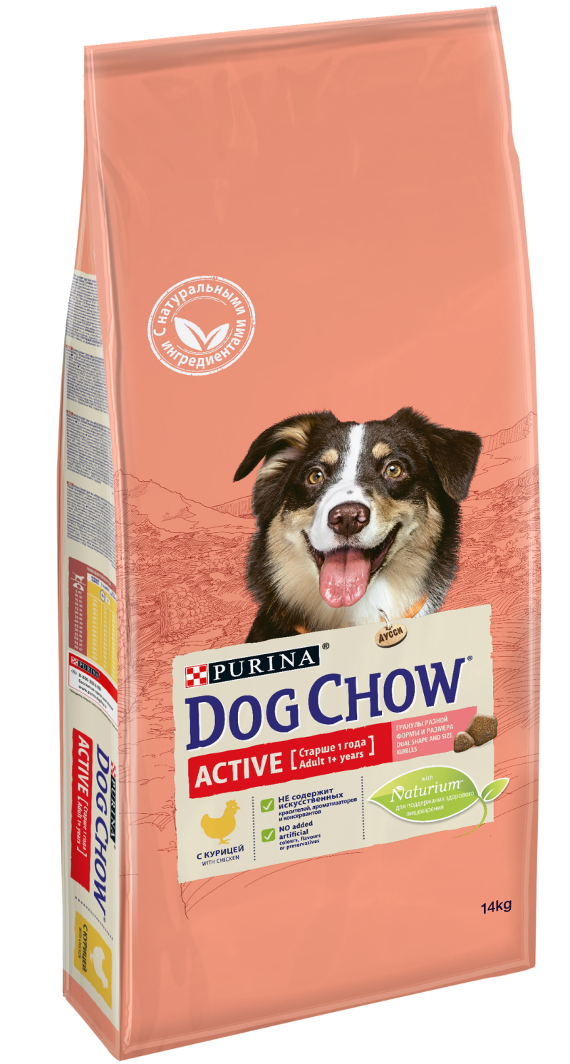 Dog Chow корм для собак 14 кг
