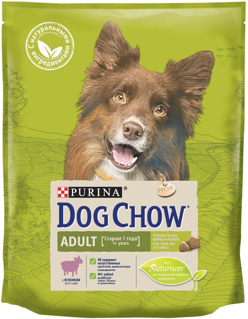 Dog Chow д/щенков ягненок 800гр