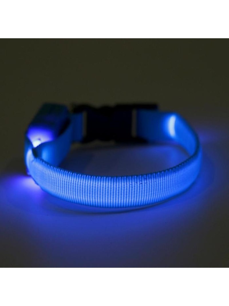Ошейник Richi led силиконовый m, USB 50 см