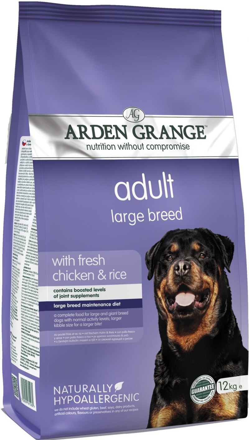 Arden Grange Adult Premium корм сухой для собак с курицей