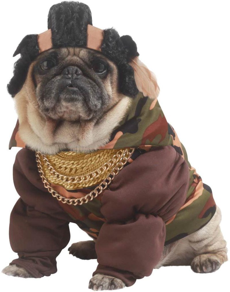Костюм для собаки костюм для собак рэпер California Costumes