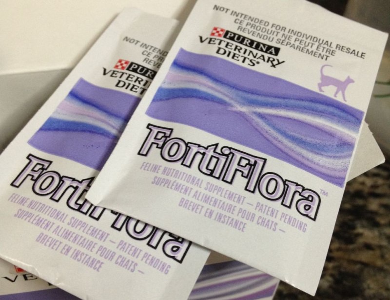 Кормовая добавка для кошек Purina Veterinary Diets Fortiflora