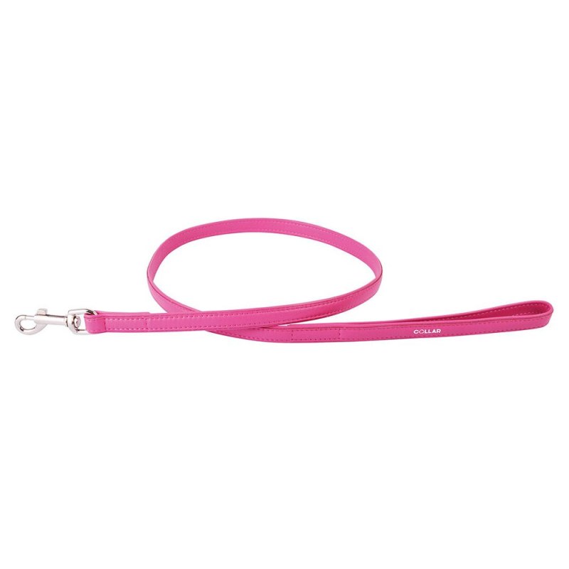 Поводок "Collar Glamour" розовый ширина 13мм, длина 122см