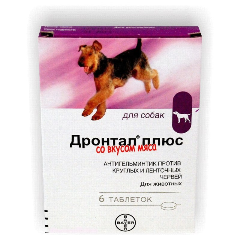 Капли от клещей и глистов для собак