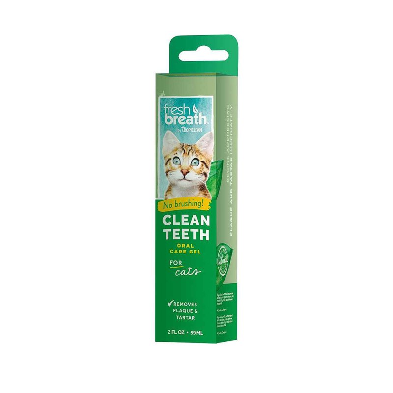 Гель Tropiclean Fresh Breath для чистки зубов с ванилью и мятой для собак 59 мл