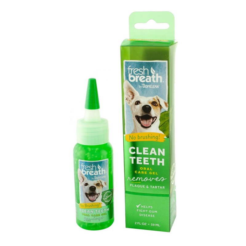 Гель Tropiclean Fresh Breath для чистки зубов ягодный для собак 59 мл