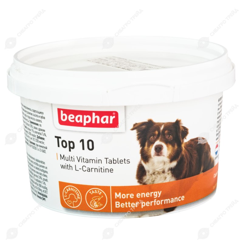 Beaphar витамины д/соб. «Top10» с глюкозамином