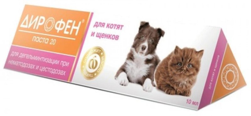 Apicenna Дирофен-паста 20 для котят 6 мл