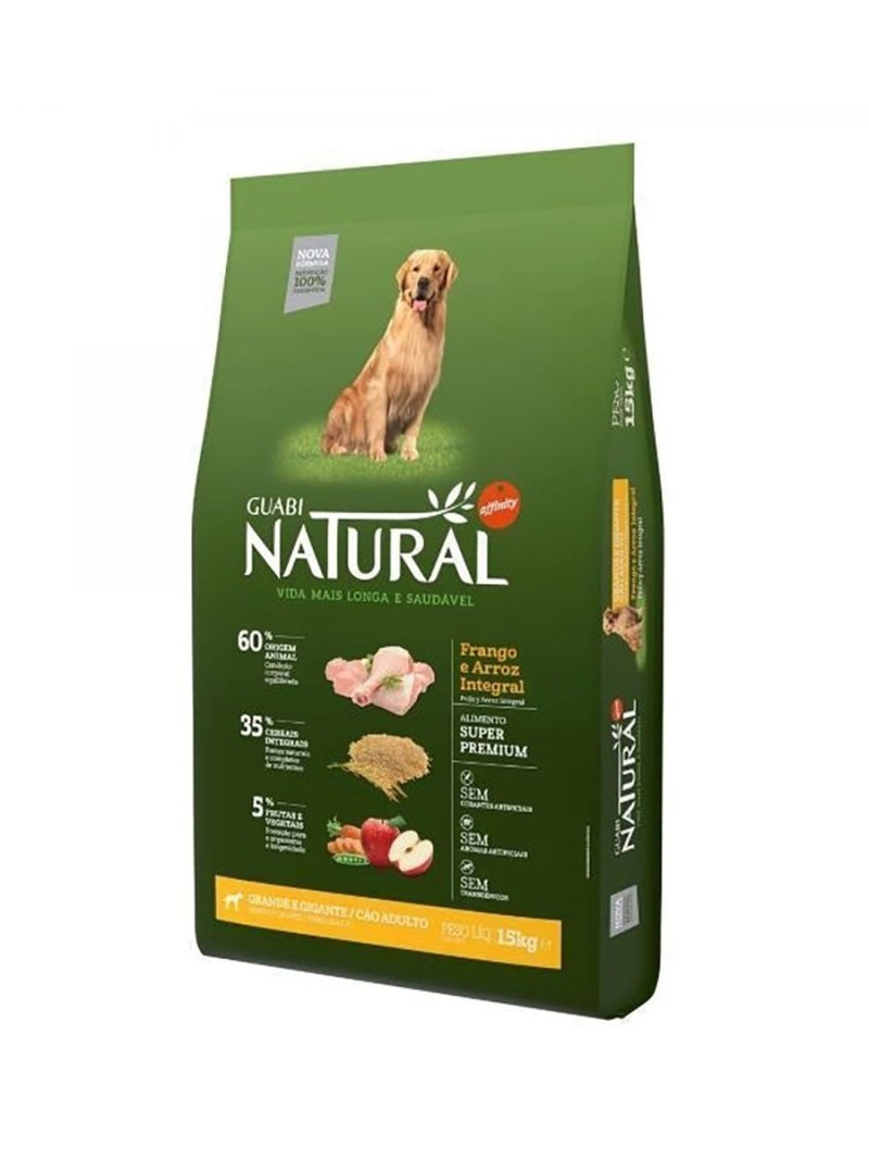 Корм для собак Guabi (15 кг) natural для пожилых собак крупных и гигантских пород