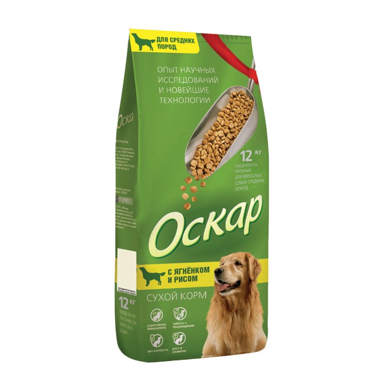 Корм для собак Оскар говядина 970г