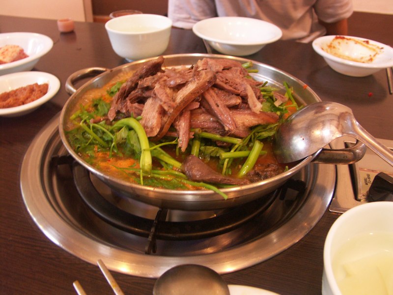 Корейская кухня собачатина