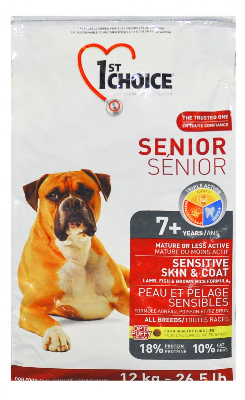 1st choice Senior для собак
