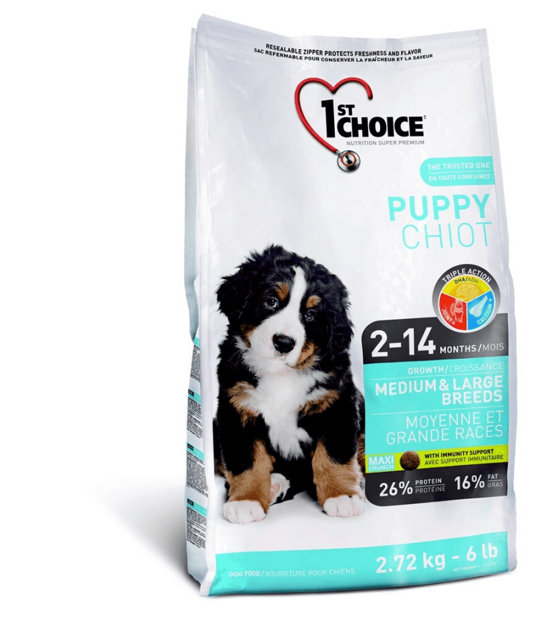 1st choice Puppy Medium & large Breed