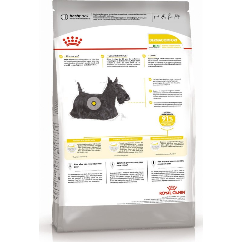 Royal Canin для собак Dermacomfort