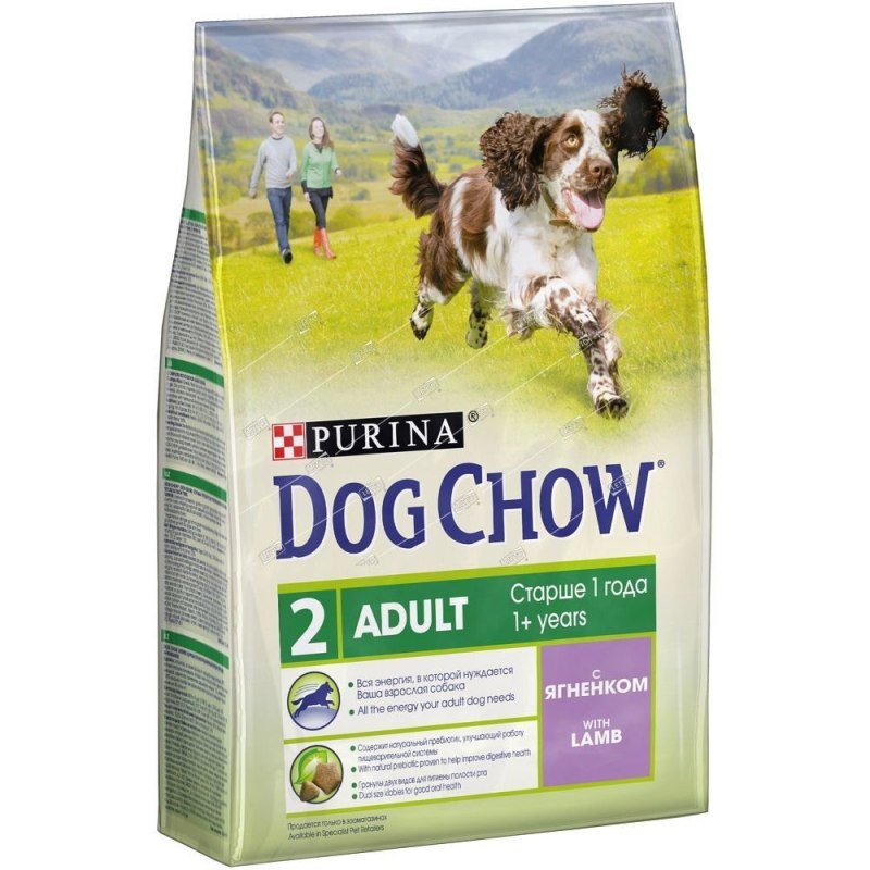 Purina Dog Chow с ягненком 800g