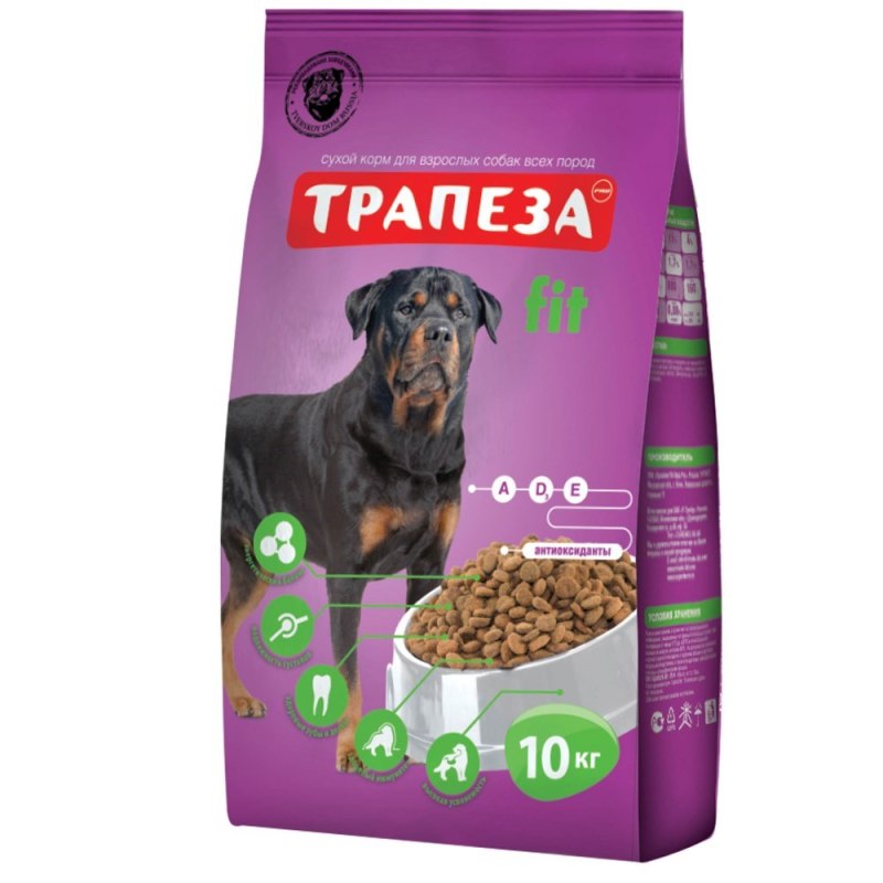 "Трапеза макси" с/к д/собак 2.5кг 2798