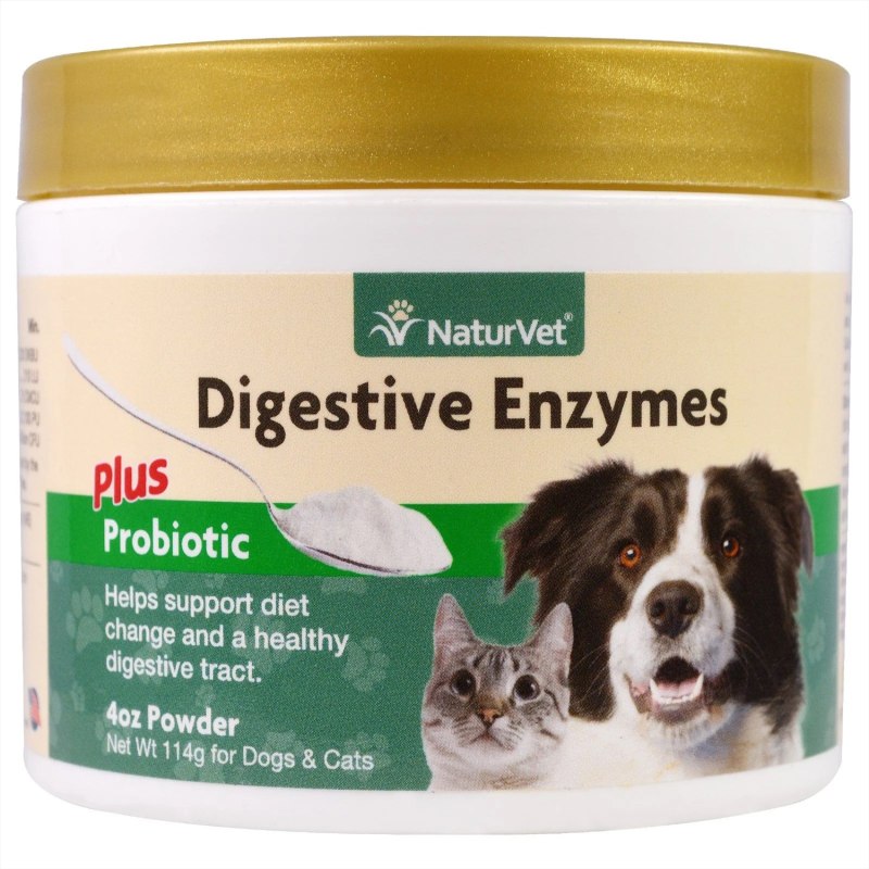 Добавка в корм NATURVET Digestive Enzymes + Probiotic Powder