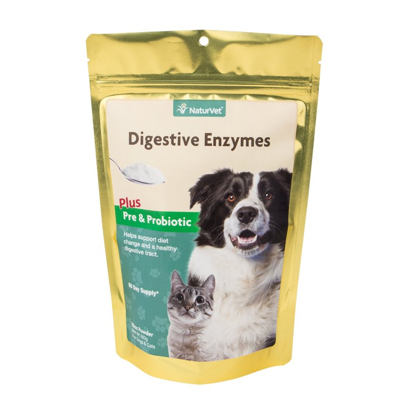 Добавка в корм NATURVET Digestive Enzymes + Probiotic Powder