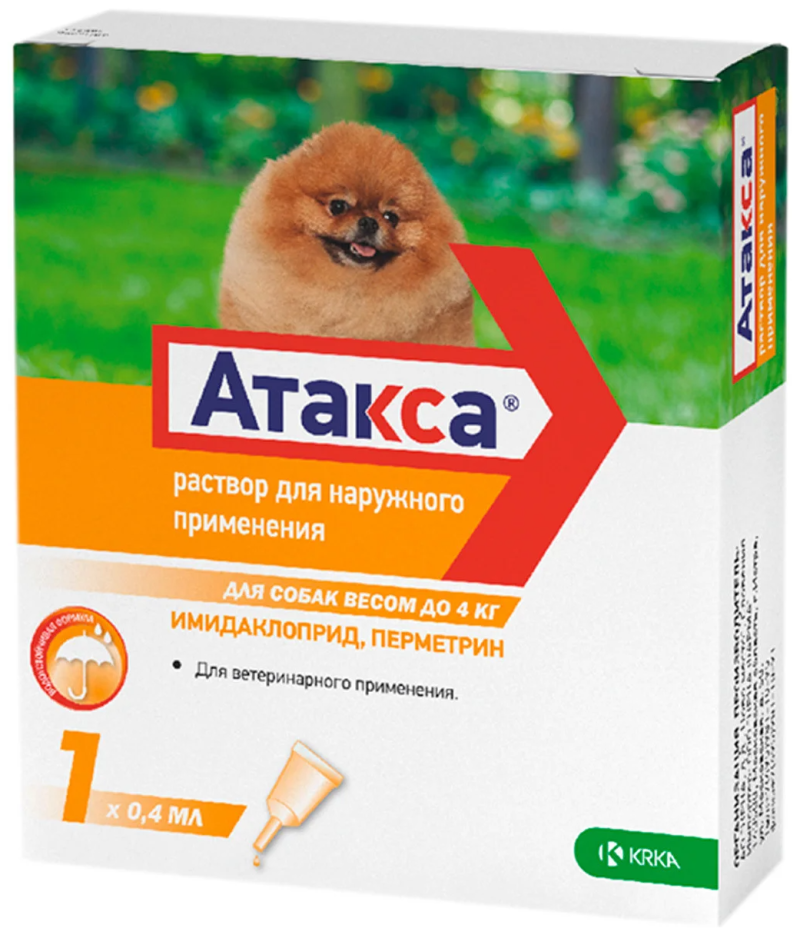 Атакса капли для собак