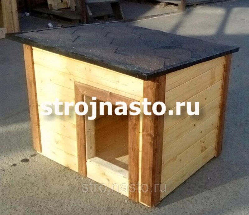 Собачья конура зимняя