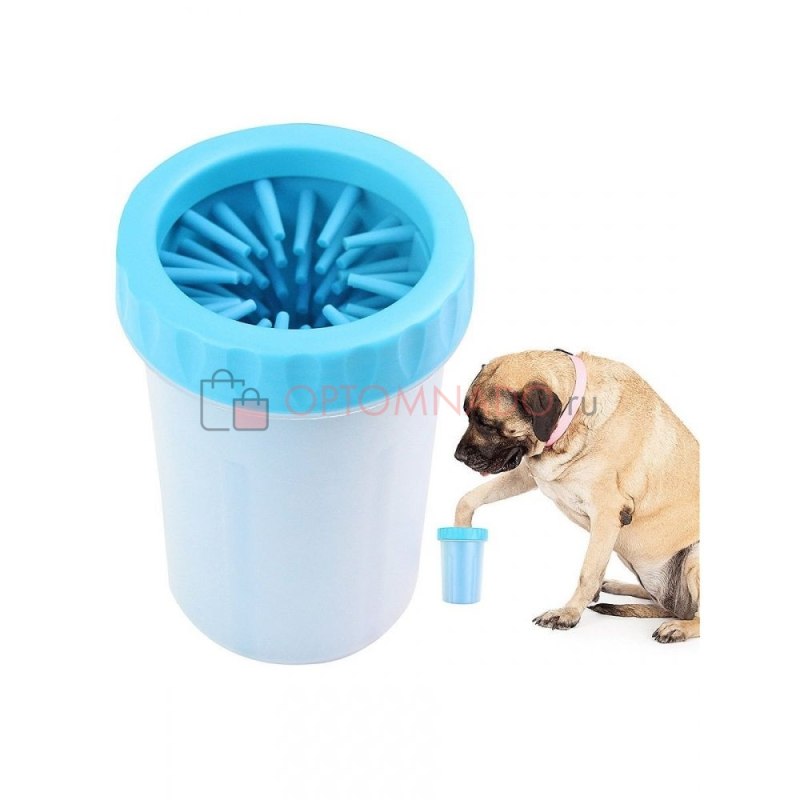 Лапомойка Paw Plunger большая чёрная