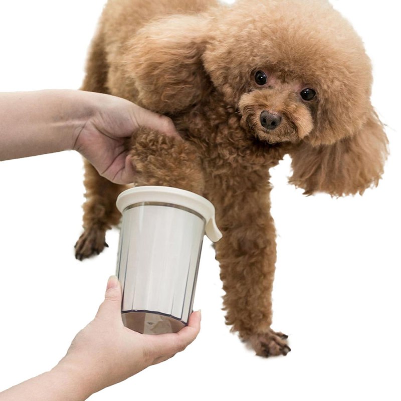 Мойка для лап собак Xiaomi Jordan Judy Pet foot Washer Brush White