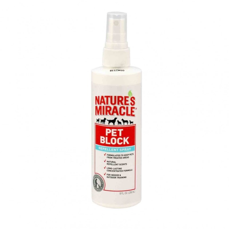 8in1 Pet Block Repellent отпугивающий спрей для собак 237 мл