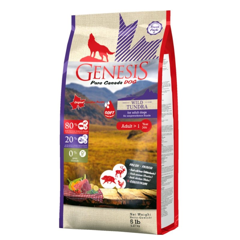 Корм для собак Genesis (11.79 кг) Deep Canyon Adult с курицей, ягненком и козой