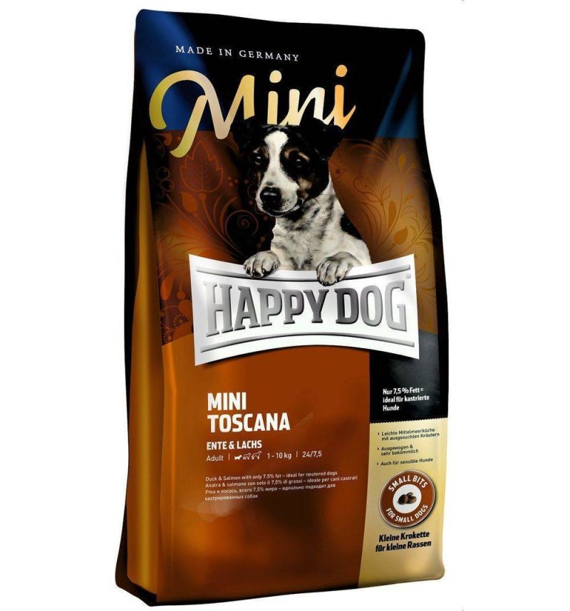 Happy Dog Mini Toscana 4 кг