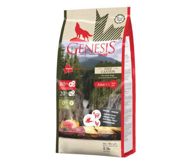 Корм для кошек Genesis (0.34 кг) my little Farm Kitten с уткой, козой и курицей