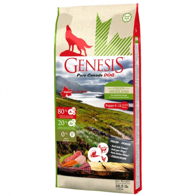 Корм для собак Genesis (0.907 кг) Deep Canyon Adult с курицей, ягненком и козой