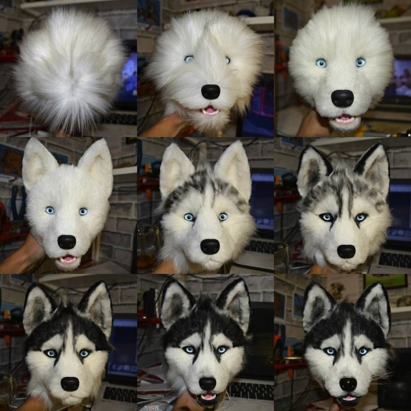 Husky палитра