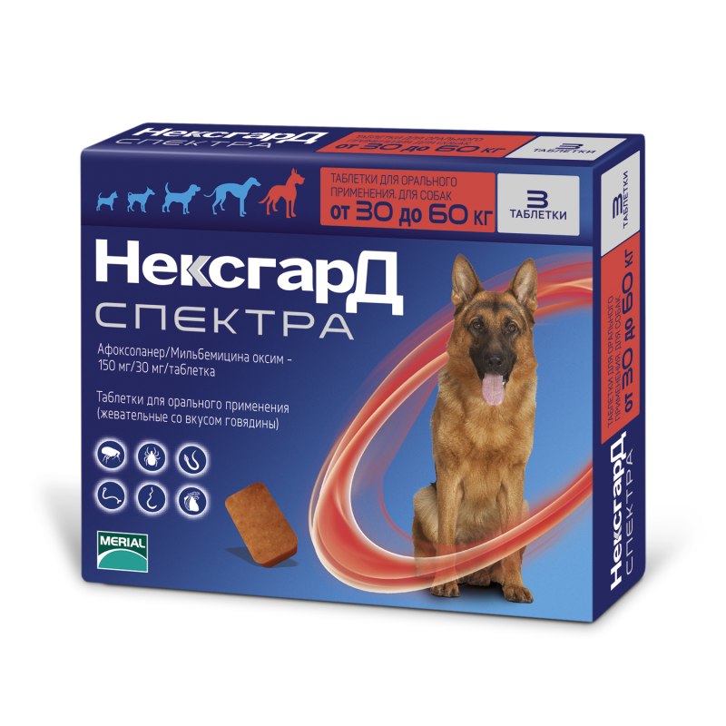 NEXGARD Spectra для собак
