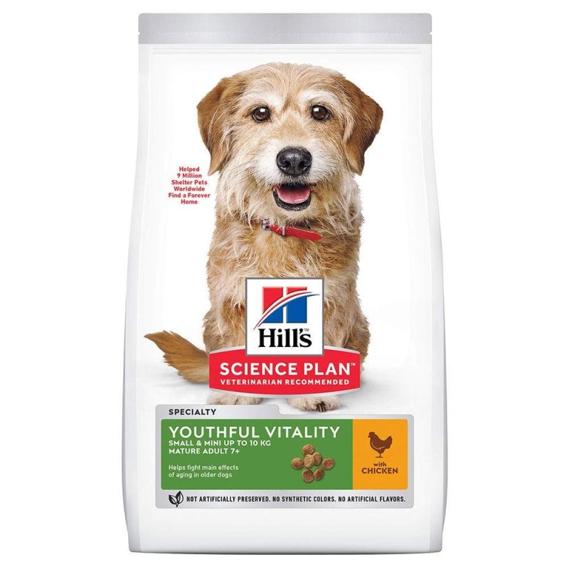 Корм для пожилых собак Hill's Science Plan курица 1.5 кг