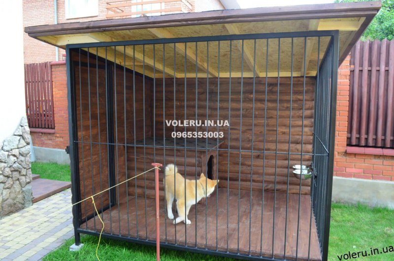 Вольер для Акита ину